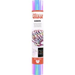 Siser Holografische Rolle Schnittbreite 30 cm Rainbow, Perle 1FHOLO-RW-3050