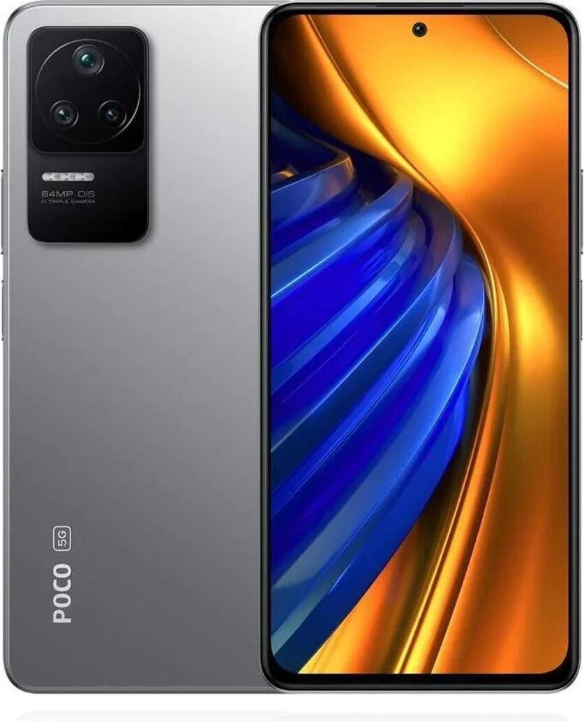 Xiaomi Poco F4 5G 8GB/256GB Silber (Moonlight Silver) Dual SIM 22021211RG