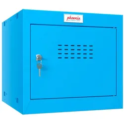 Phoenix Safe Co. Phoenix CL Series Size 1 Cube Locker in Blue with Key Lock CL0344BBK DD Persönliches Schließfach