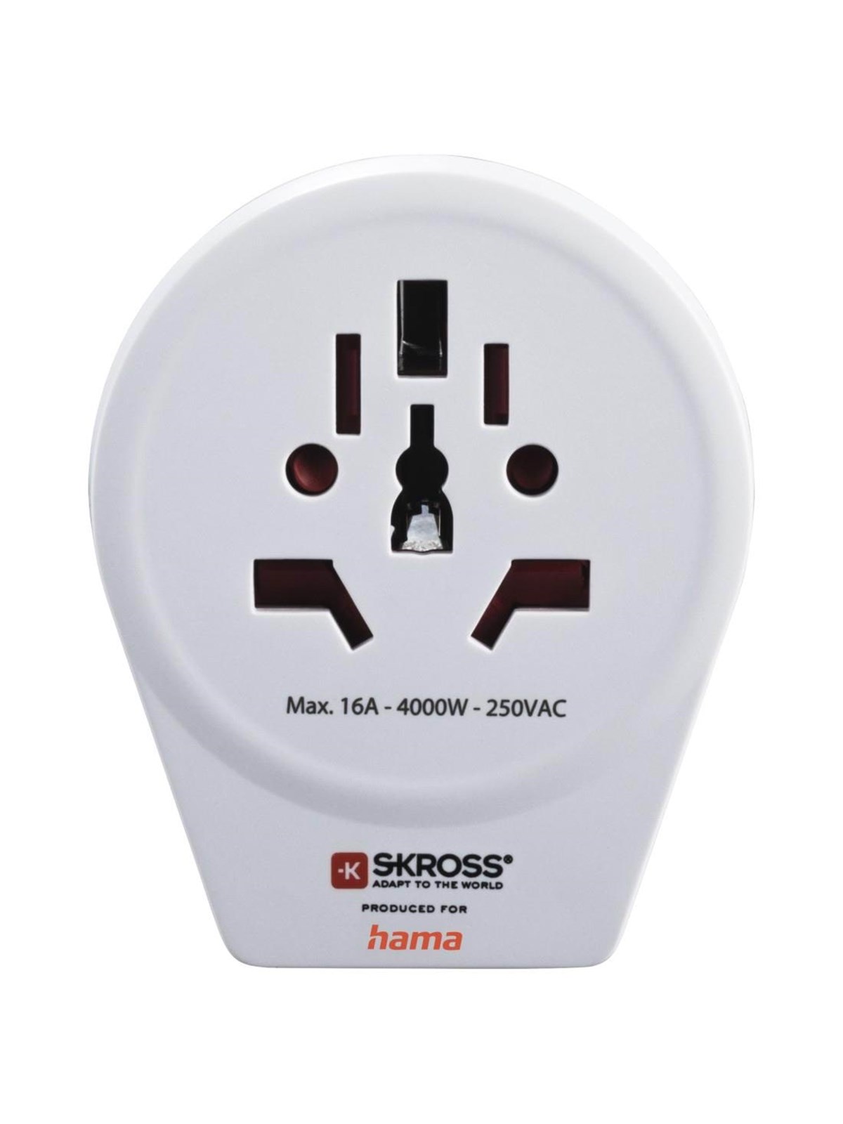 Hama World to Europe USB power plug adapter