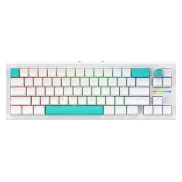 Nubi NK68 PRO kabellose Gaming-Tastatur - Weiss - ANSI US (US, Kabelgebunden, Kabellos) (5292910041975)