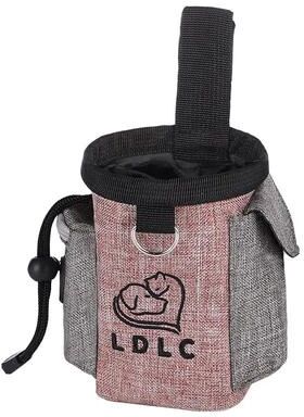 Inspire Select Portable Dog Treat Pouch Waist Bag Hands Free Puppy Training Snack Holder For Outdoor Walks & Rewards pink