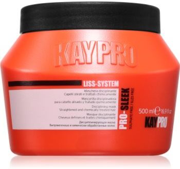 Kaypro Liss-System Disciplining Mask máscara para cabelos crespos e inflexíveis 500 ml. Liss-System Disciplining Mask