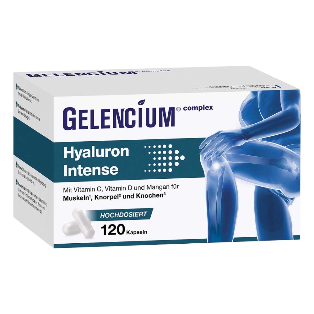 Heilpflanzenwohl GmbH Gelencium® Hyaluron Intense hochdos. Vitamin C Kapseln 20177290