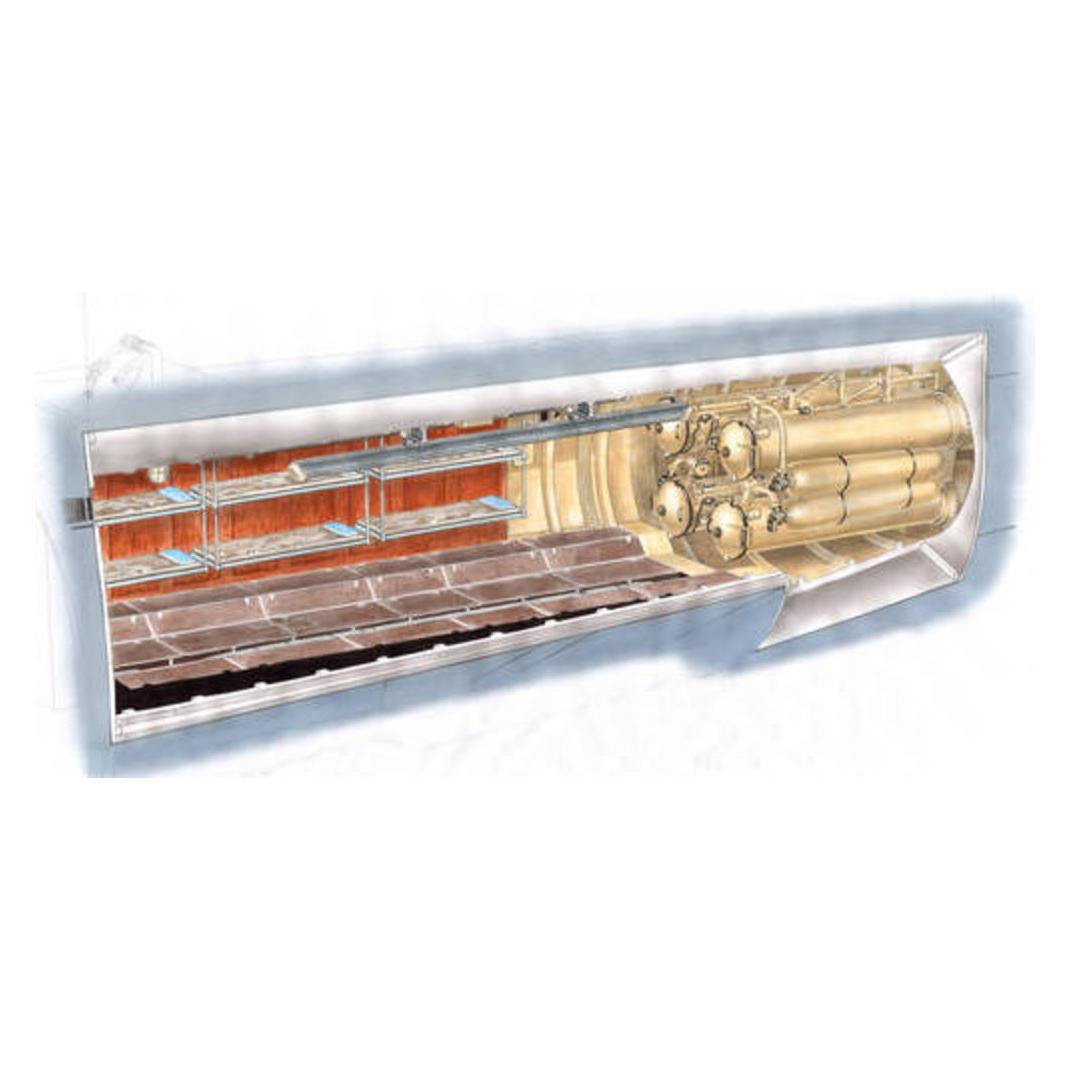 CMK U-Boot Typ IX Front Torpedo Section f.RE (129-N72011)