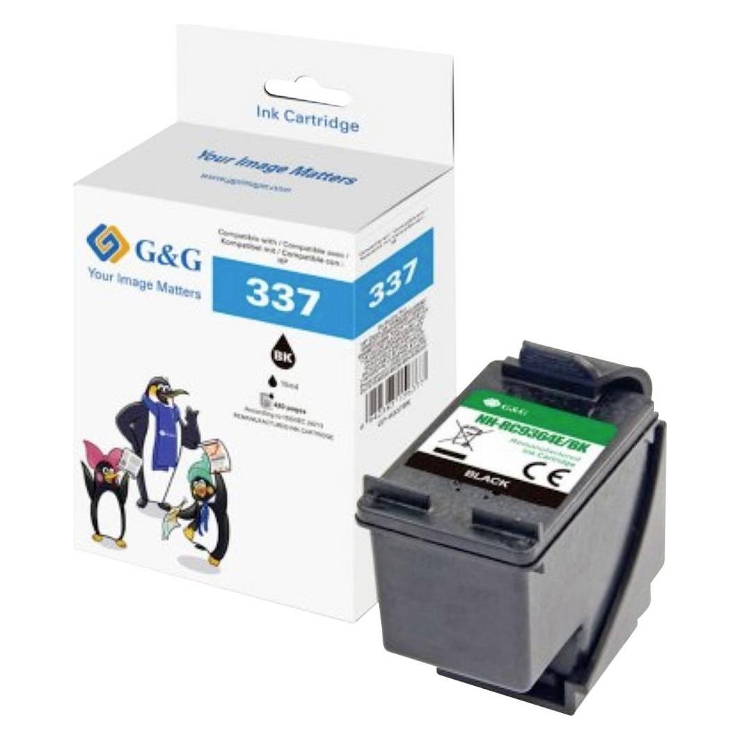 G&G Druckerpatrone Kompatibel GP-H337BK (BK) (GP-H337BK)