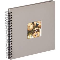 walther+ design SA-108-X Spiralalbum (B x H) 26 cm x 25 cm Grau 40 Seiten