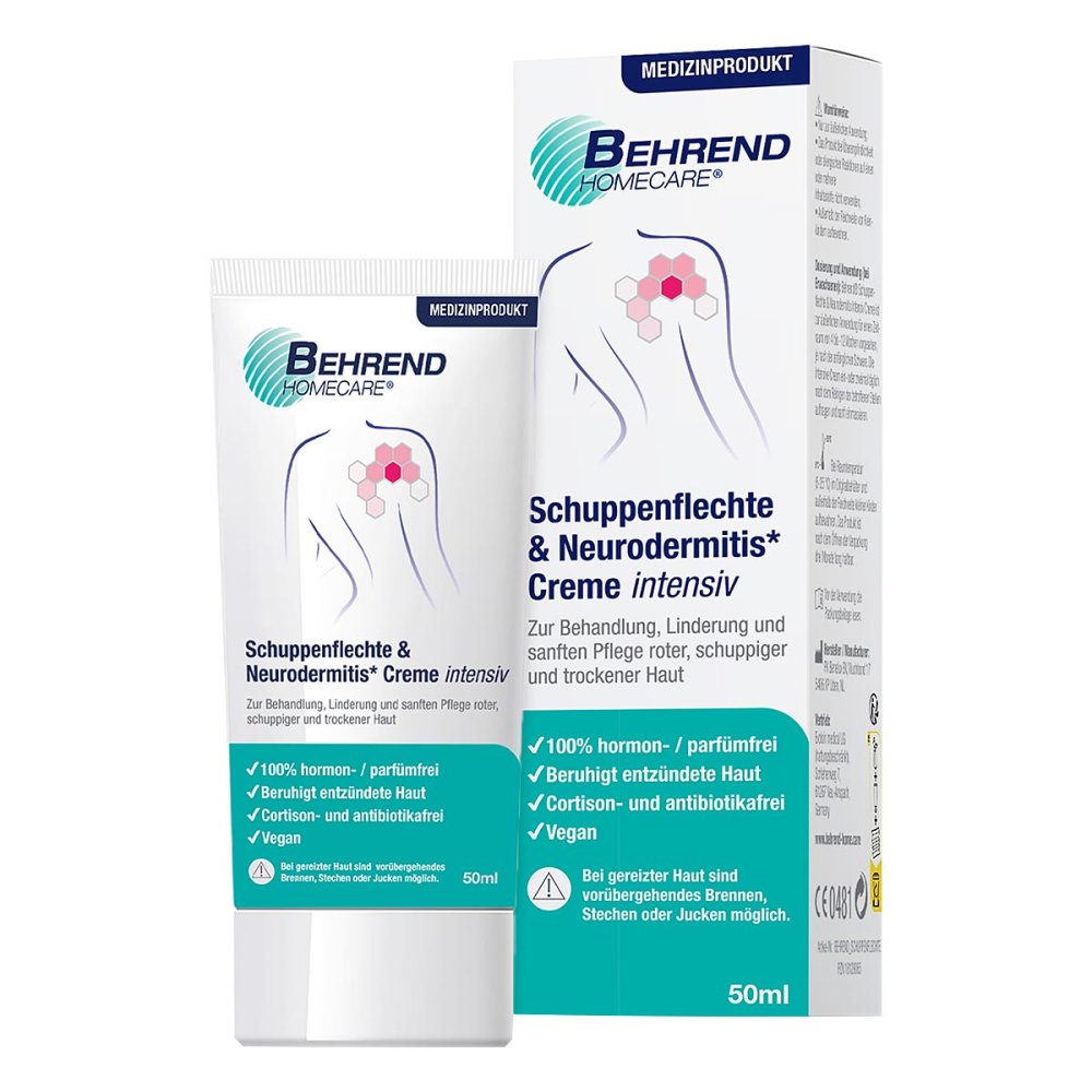 Evolsin medical UG (haftungsbeschränkt) Behrend Schuppenflechte & Neurodermitis Cr.intens. 18129065