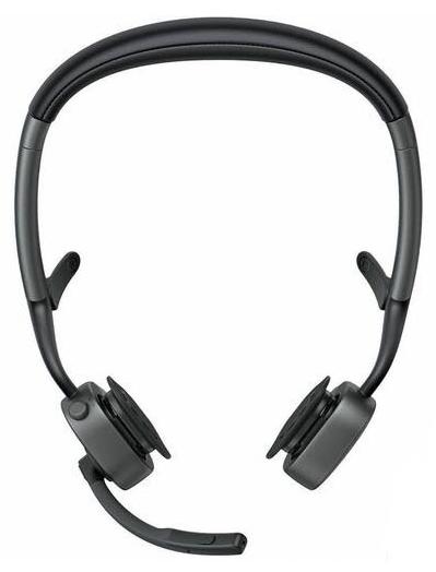 SHOKZ OpenMeet2 UC, Kabellos, Büro/Callcenter, 77,9 g, Kopfhörer, Schwarz