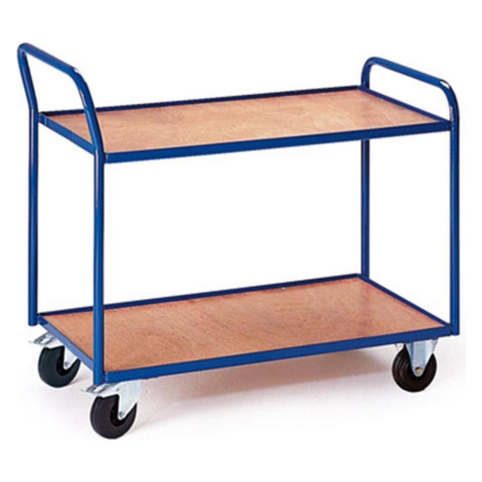 Rollcart Etagenwagen 08-7426 blau 60,0 x 111,0 x 93,0 cm (300 kg, 3) (08-7426)
