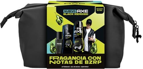 Axe Back Remixed BZRP Desodorizante + Gel Duche + Aftershave Lote