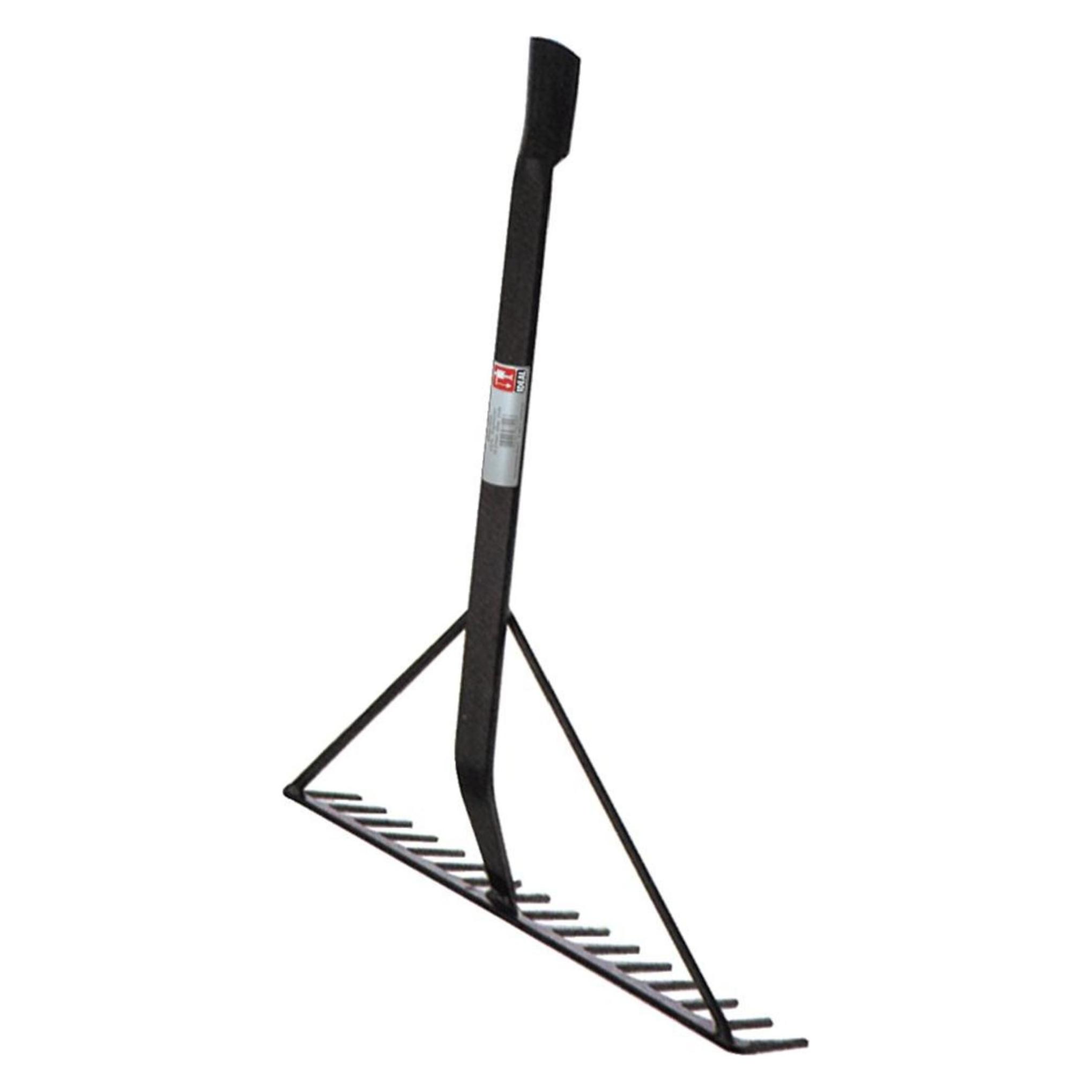 Idealspaten Teerrechen 400mm 16-Zinken mit Streben ohne Stiel (66420000)