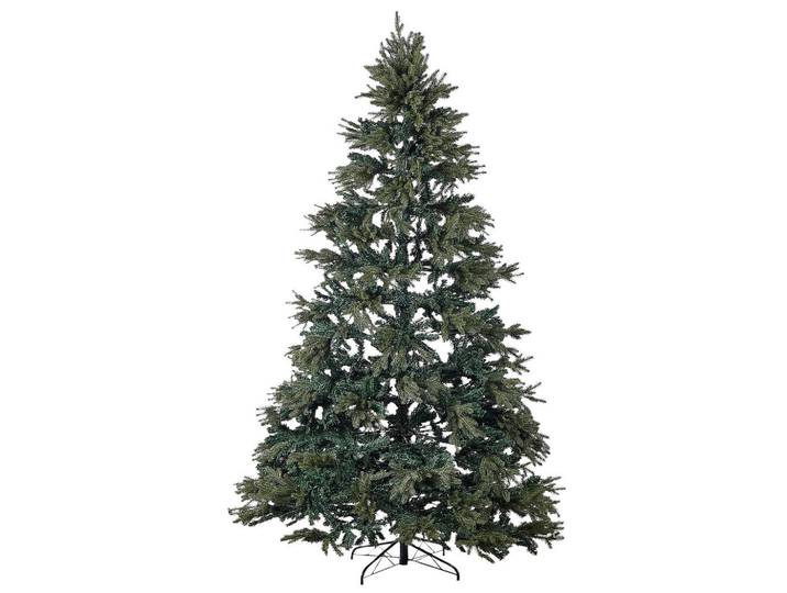 Beliani Weihnachtsbaum 240 cm Grün Huxley, Kunststoff, 240 cm, Dekoration, Weihnachtsdekoration, Christbäume & Zubehör