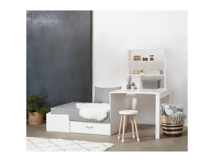 Hochbett Thilo weiss Kiefer B 200 T 90 cm