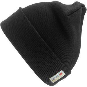 Result Wintermütze Skimütze RC033X, schwarz, Thinsulate-Strickmütze, Unisex, Universalgröße