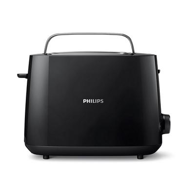 PHILIPS Toaster 2 Schlitze 830 W Schwarz HD2581/90