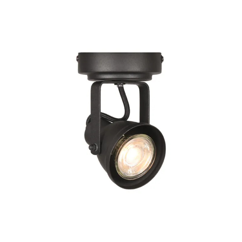 Label51 Spot Max led wandlamp - Zwart - Metaal - 1-lichts