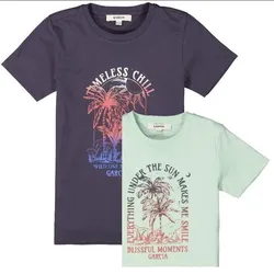 Garcia T-Shirt Mädchen 164/170 blue heather - Größe:164/170$Farbe:blue heather