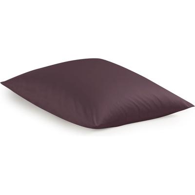 Kissenbezug IRISETTE "Paris 8000", rubin, B:80cm L:80cm, Mako-Satin, Obermaterial: 100% Baumwolle, Kissenbezüge, Kissenbezug, Hochwertiger Premium Kissenbezug