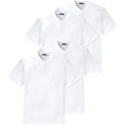 Schiesser Herren T-Shirt American Shirt 4er Pack
