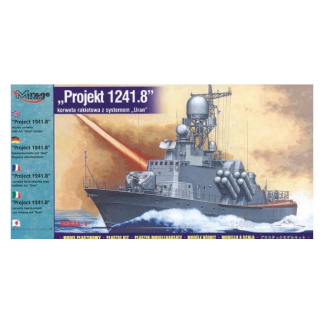 Mirage Hobby Projekt 1241.8 Raketen-Korvette mit Ural Flugzeug Abwehrsystem (40422)