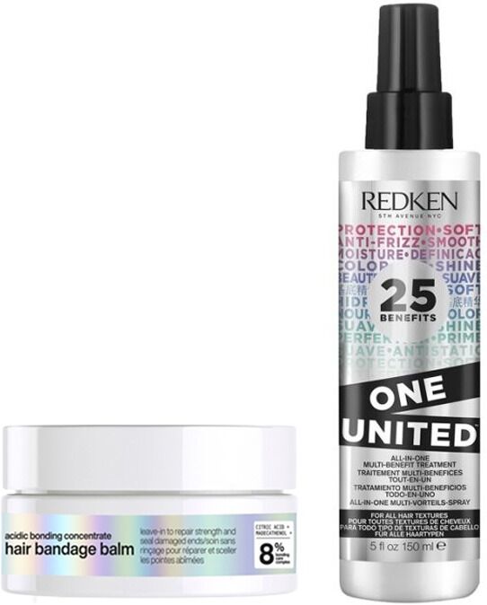 Redken Acidic Bonding Concentrate Hair Bandage Balm 75ml & One Untied