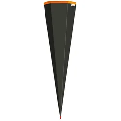 Roth Schultüte 85cm eckig Basteltüte schwarz
