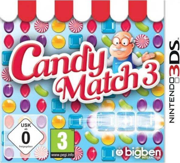 Nintendo 3DS Candy Match 3 PAL-versie