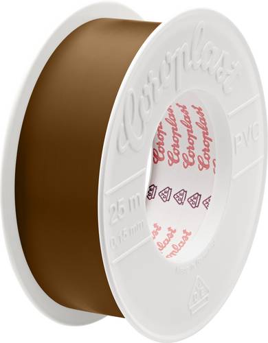 Coroplast 302 PVC 265960 Isolierband Braun (L x B) 25000mm x 30mm 1St.