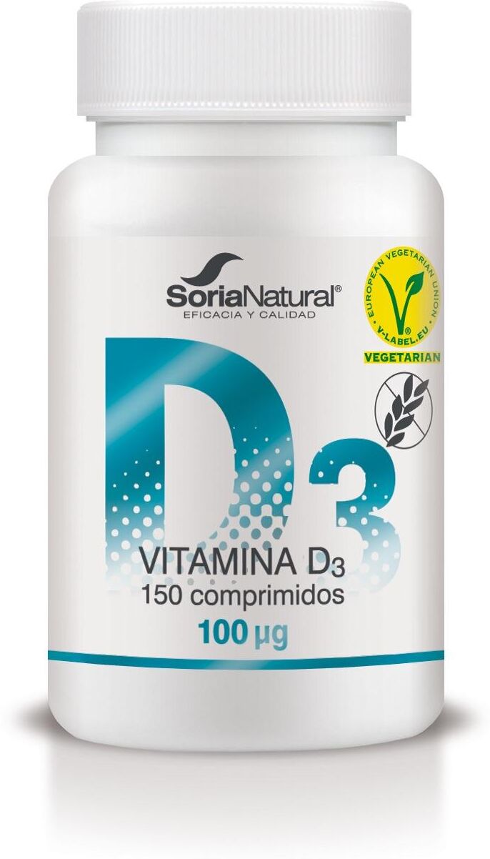 Soria Natural Vitamin D3 Sustained Release 150 Capsules