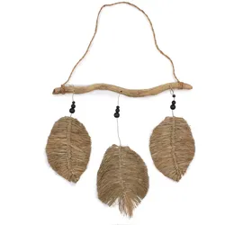 Three Piece Raffa Leaves 46x53cm