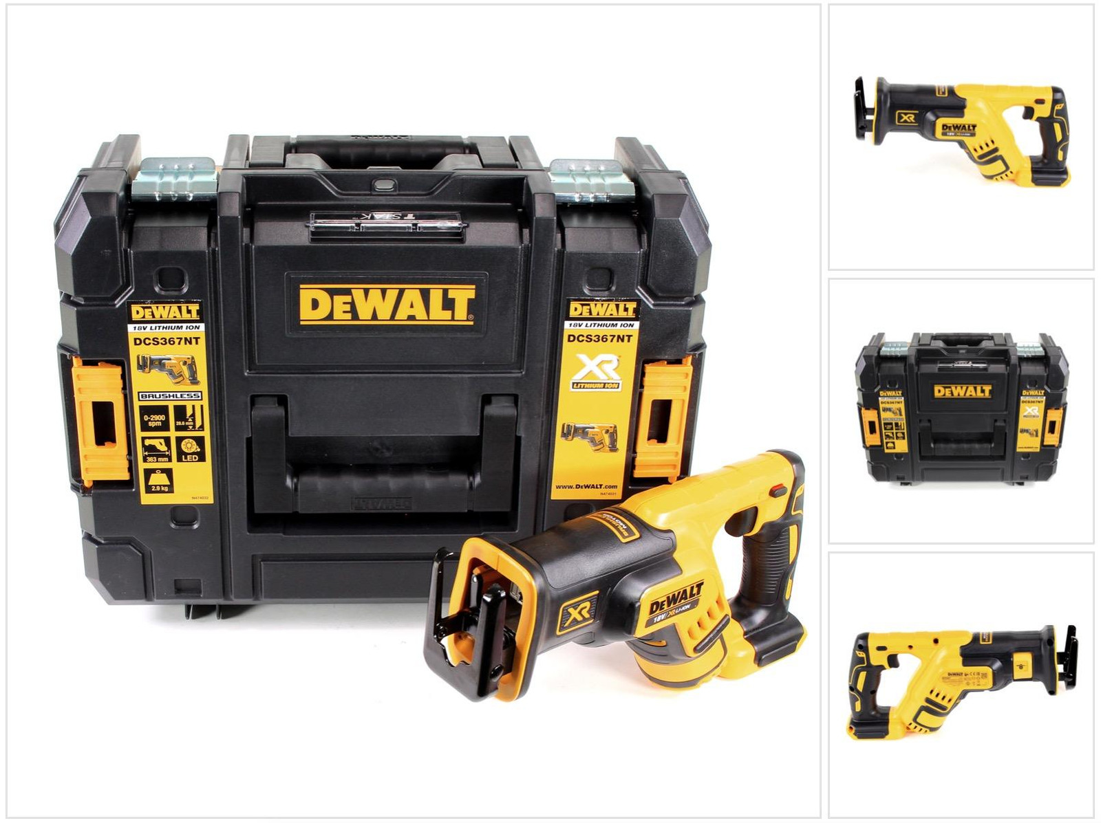 DeWalt DCS367NT-XJ Akku-säbelsag 18V