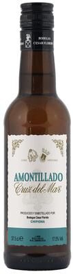 """Cesar Florido""" """Cesar Florido Cruz del Mar Amontillado Sherry (375Ml half-bottle) Dessert Wine - Spain"""
