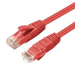 MicroConnect UTP601R RJ45 Patchkabel 1 m Rot 1 St.