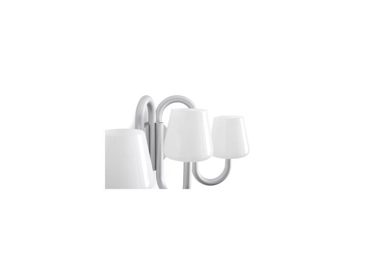 Apollo Sconce Wandleuchte Alu/White Opal - HAY - Wohnzimmer - Aluminium