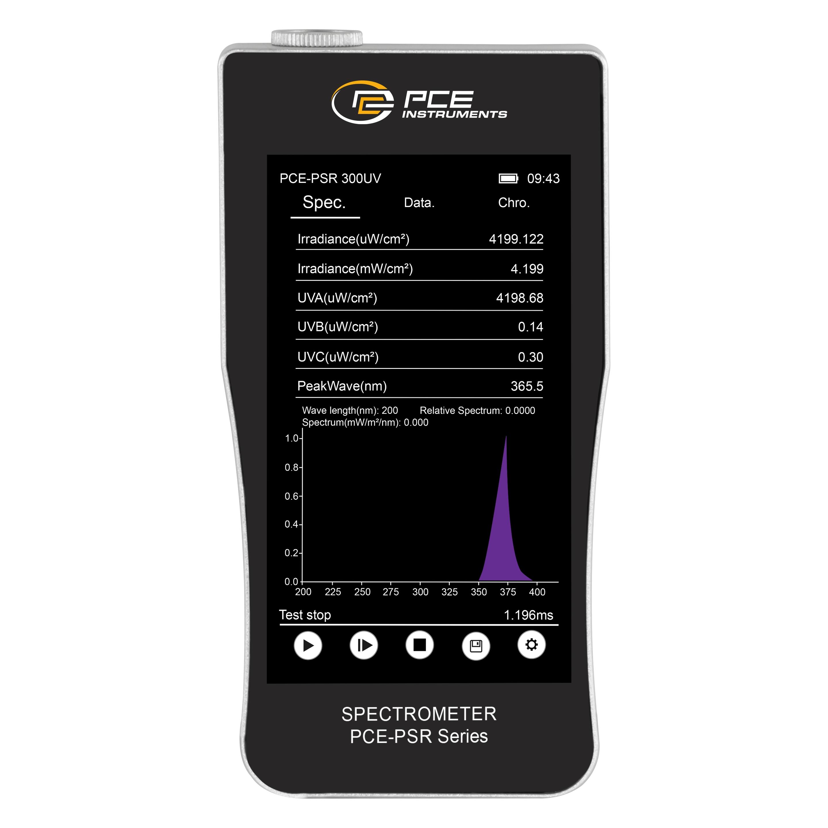PCE Instruments Chromameter (PCE-PSR 300UV)
