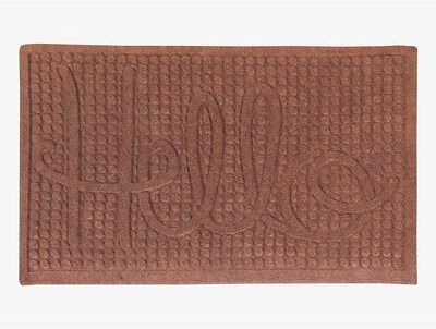 "A1 Home Collections Water Retainer Indoor/Outdoor 24""X36"" Doormat"