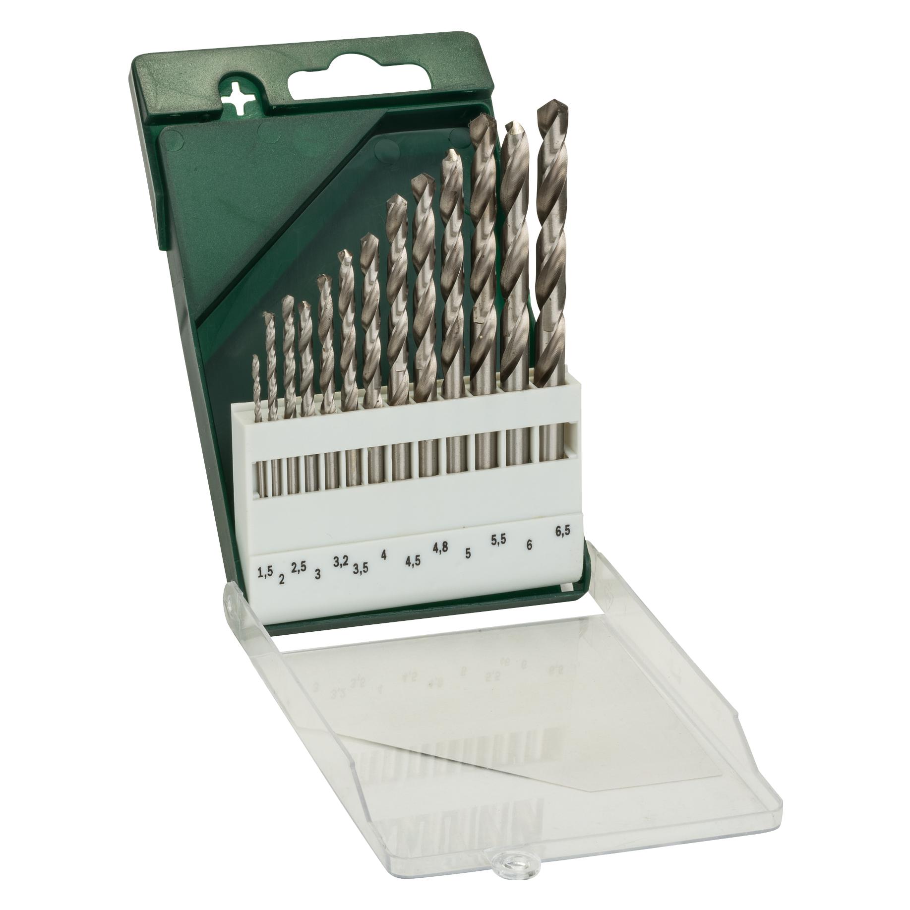 Bosch Professional Zubehör 13tlg. Metallbohrer-Set HSS-G, DIN 338 (2609255061)