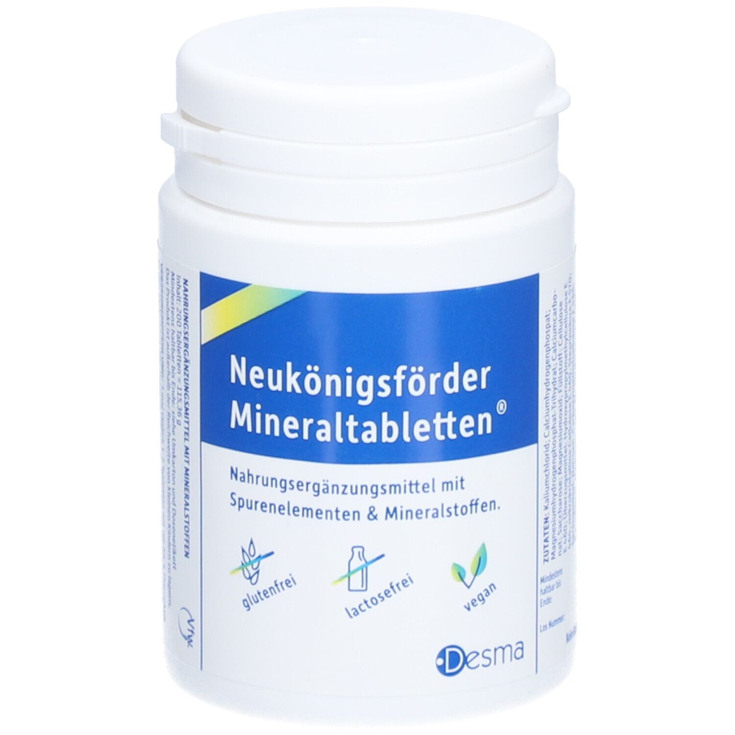Neukönigsförder Mineraltabletten 200 St Überzogene Tabletten