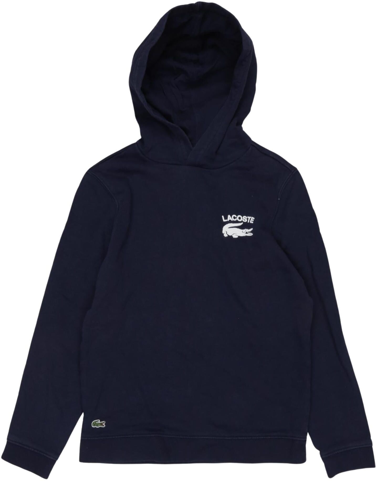 Lacoste Jungen Kapuzenpullover oder Sweater, Marineblau, Gr. EU 152 (Lacoste Kids 12A), Baumwolle - Second Hand