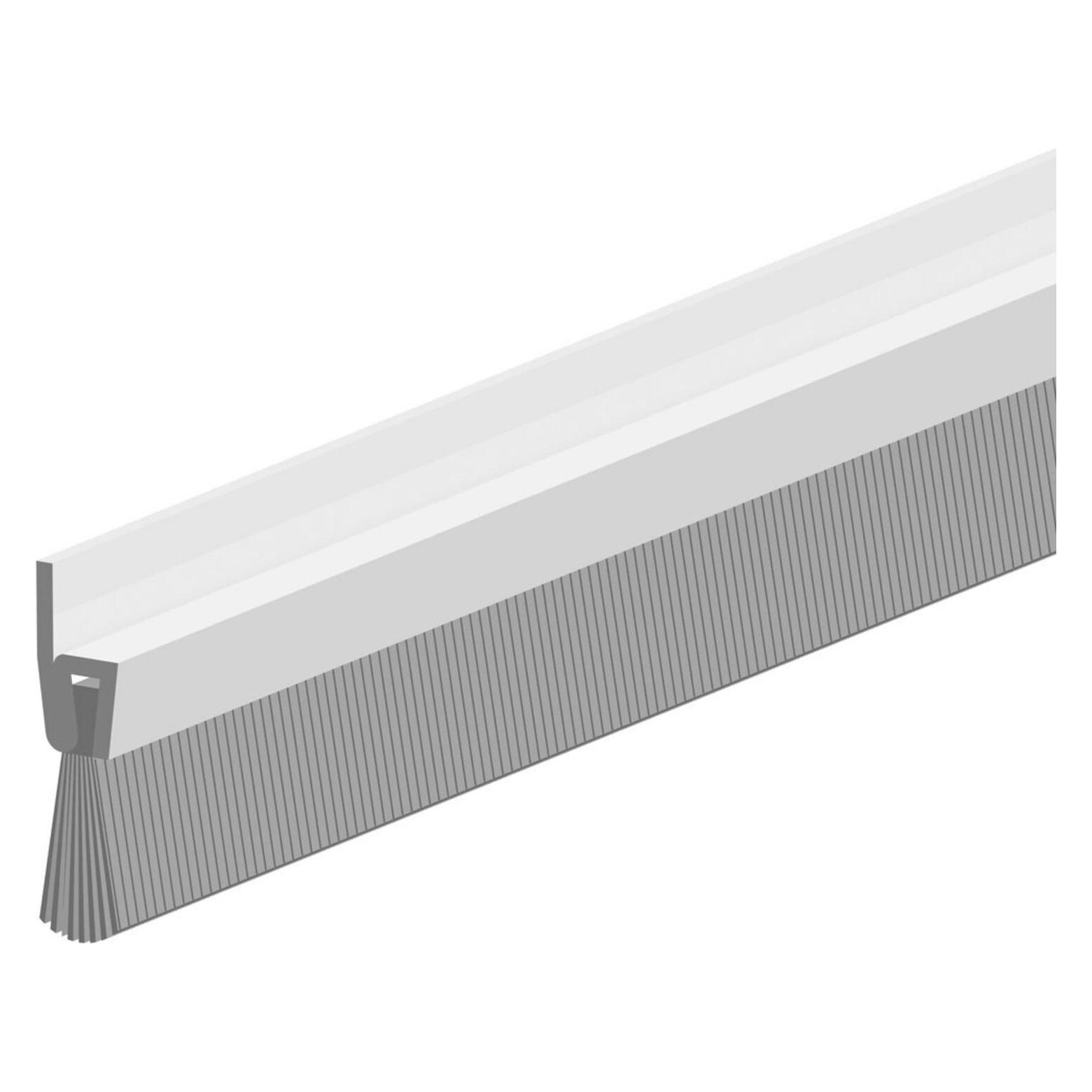 Elton Ellen Türbodendichtung IBS 40 ungebohrt, Alu silber, H 40 x L 2500mm, BH 20mm (228509)