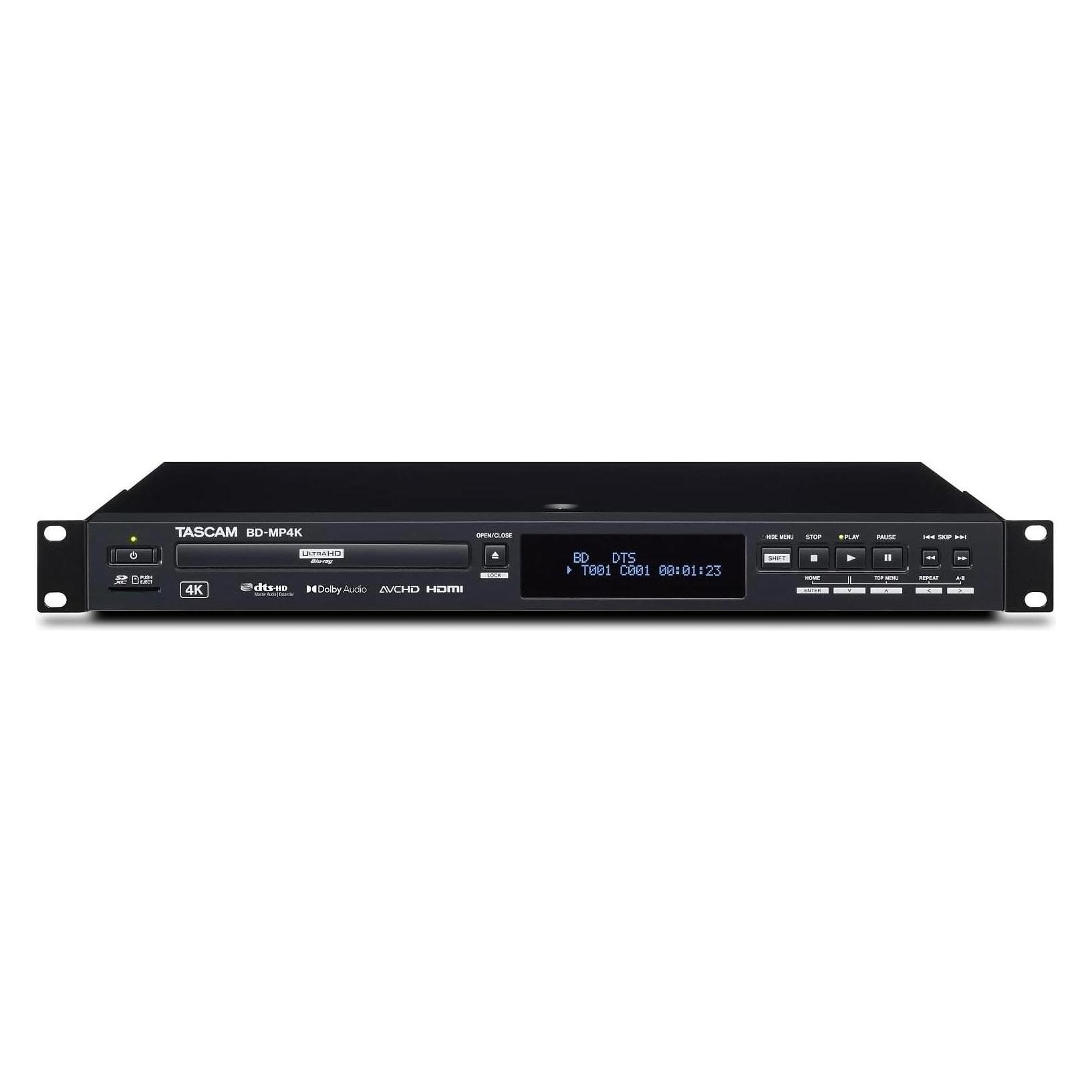 Tascam Player BD-MP4K (Blu-ray Player) (BD-MP4K)