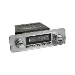 RETROSOUND "SAN DIEGO" DAB+ Komplett-Set "Silver" mit allem Zubehör