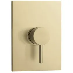 Herzbach Design iX PVD Brausearmatur 21.130555.2.41 Brass Steel, Unterputz, 180x130mm
