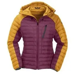 MAUL Damen Funktionsjacke Annaberg Steppjacke+Kapuze, Größe 46 in Lila Lila