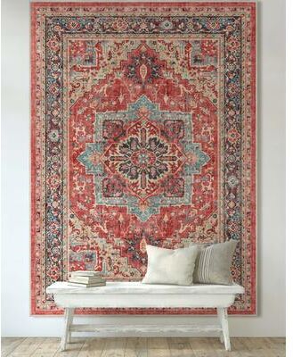Well Woven Apollo Tirana Medallion Flat-Weave Area Rug