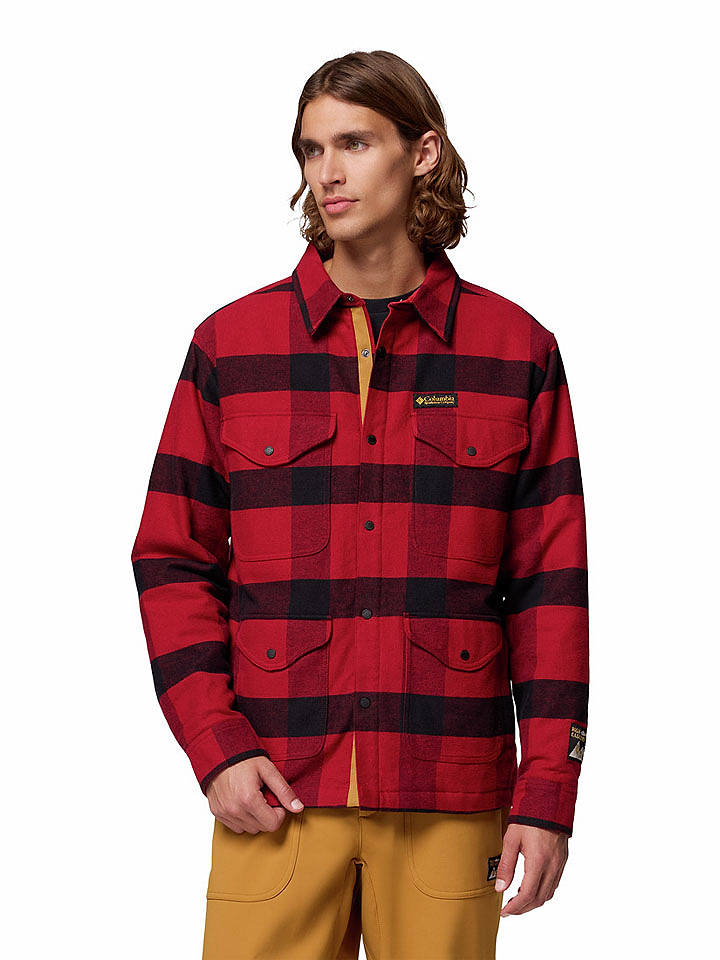 Columbia Hemd in Rot - M