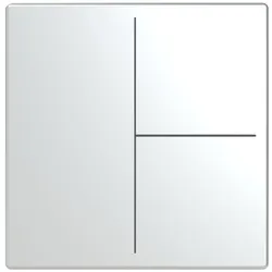Busch-Jaeger LFW/A.3.63.11-866 Abdeckung, 3-fach, für Keypad, Format 63 - solo/future, edelstahl 2CKA006199A0065 LFWA36311866