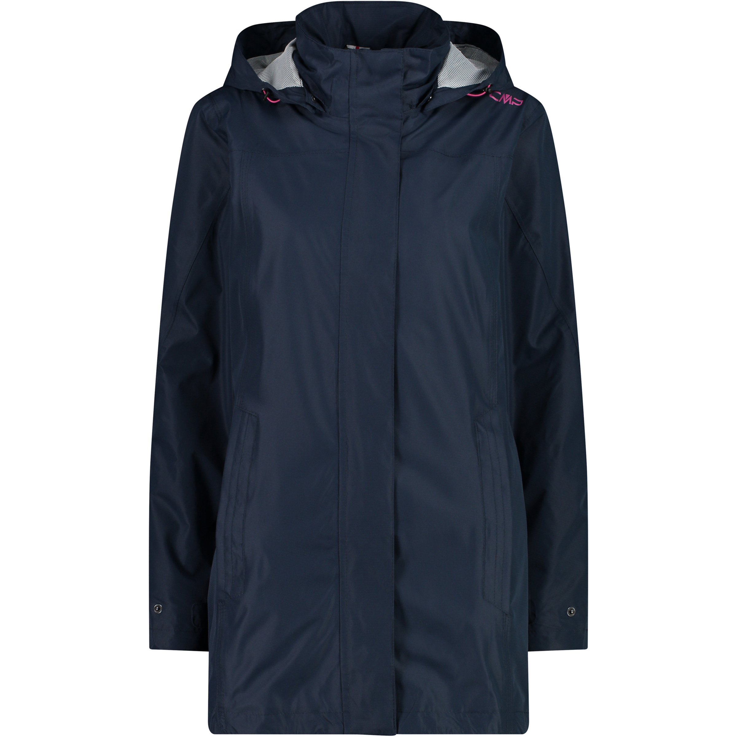 CMP Rain Button Damen Regenjacke blau Größe 3XL Trekking Klein verpackbar Wasserabweisend