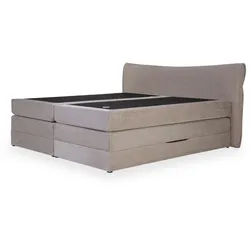 Boxspringbett LIV\\\'IN LUANDA (LF 200x200 cm) - Bezug: Stoff - LF 200x200 cm